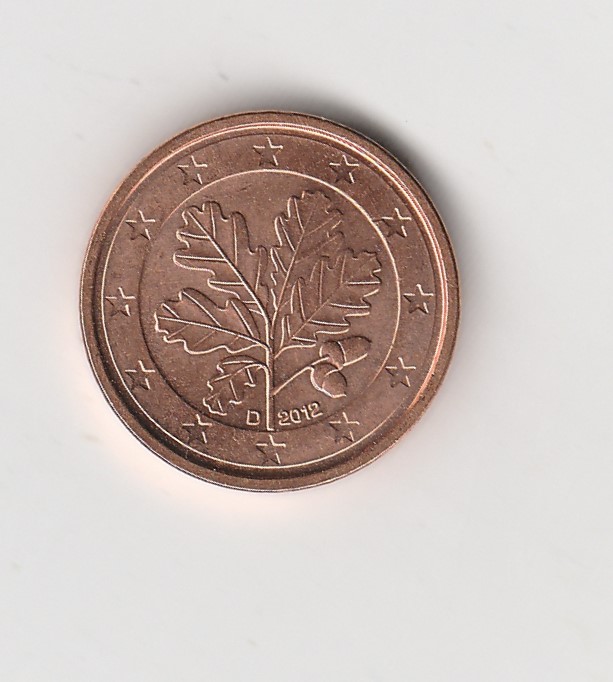  1 Cent Deutschland 2012 D (I485)   