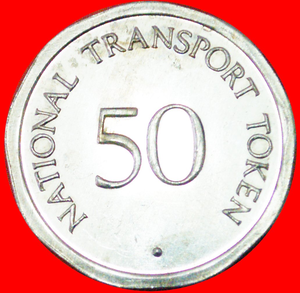  · YORK MINSTER: GROSSBRITANNIEN ★ 50 PENCE NATIONAL TRANSPORT TOKEN! OHNE VORBEHALT!   