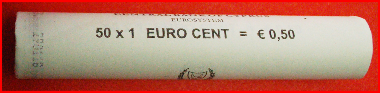  # GREECE: CYPRUS ★ 1 CENT 2018 UNC ROLL! LOW START ★ NO RESERVE!   