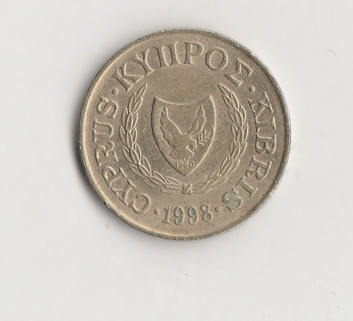  5 Sent Zypern 1998(I581)   
