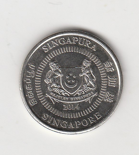  10 Cent Singapore 2014 (I588)   
