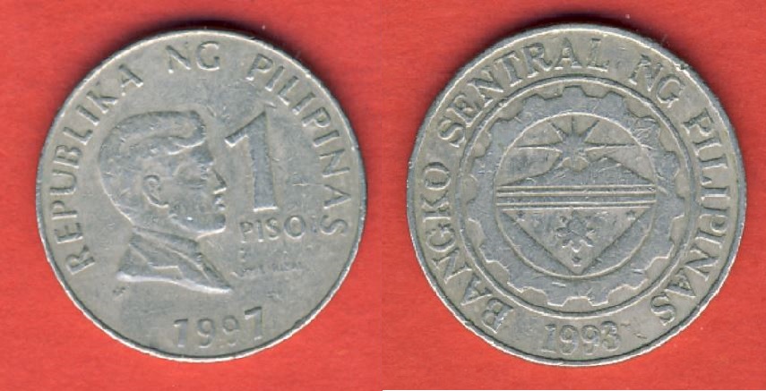  Philippinen 1 Piso 1997   