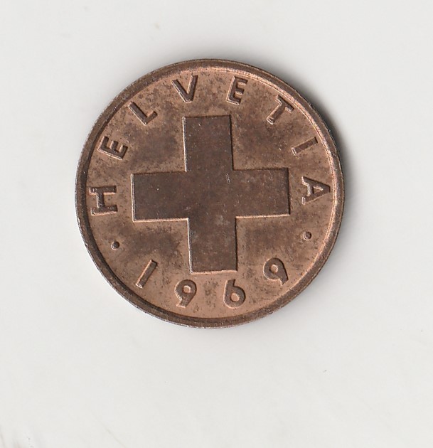  1 Rappen Schweiz 1969 (I653)   