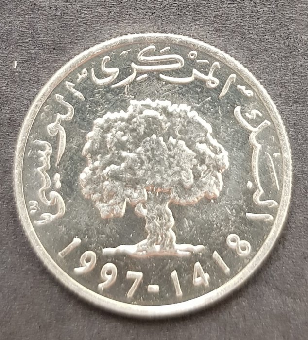  Tunesien 5 Millim 1997   #534   