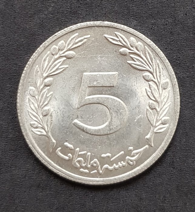  Tunesien 5 Millim 1983 #10   