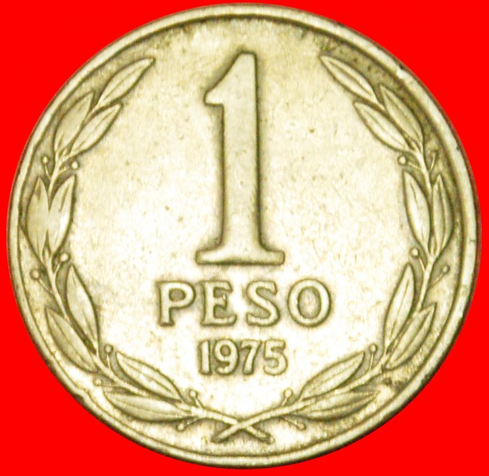  # YEAR=TYPE: CHILE ★ 1 PESO 1975! LOW START ★ NO RESERVE!   