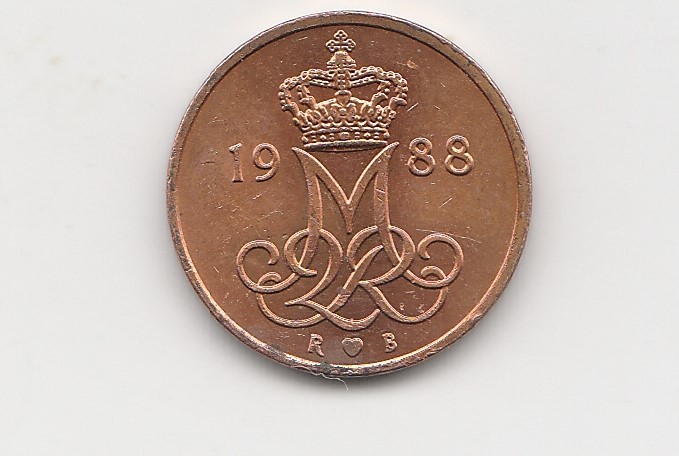  5 Öre Dänemark 1988 (I717)   