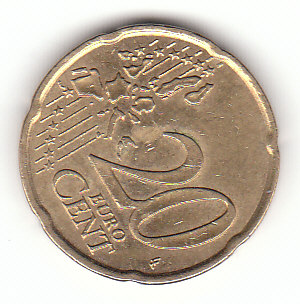  Deutschland 20 Cent 2002 J (C255)b.   