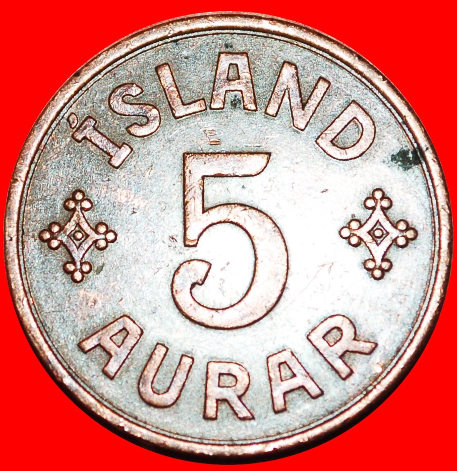  # GROSSBRITANNIEN: ISLAND ★ 5 OERE 1942 KRIEGSZEIT (1939-1945)! OHNE VORBEHALT!   