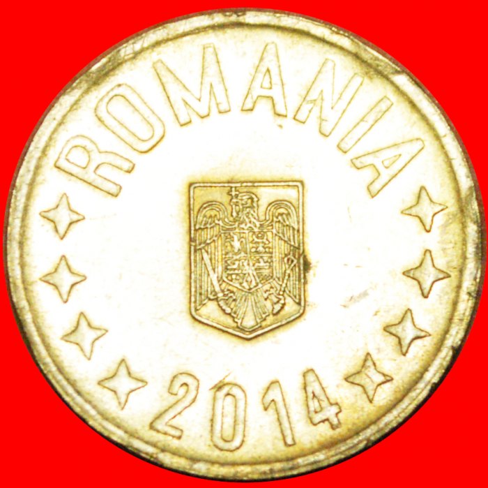  # NARROW SCRIPT: ROMANIA ★ 50 BANS 2014 MINT LUSTER! LOW START ★ NO RESERVE!   