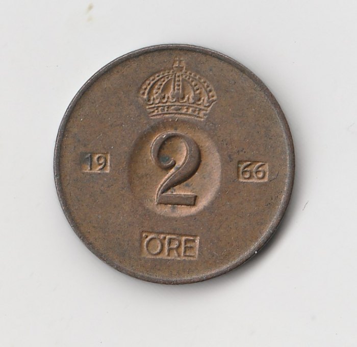  2 Öre Schweden 1966 (I794)   