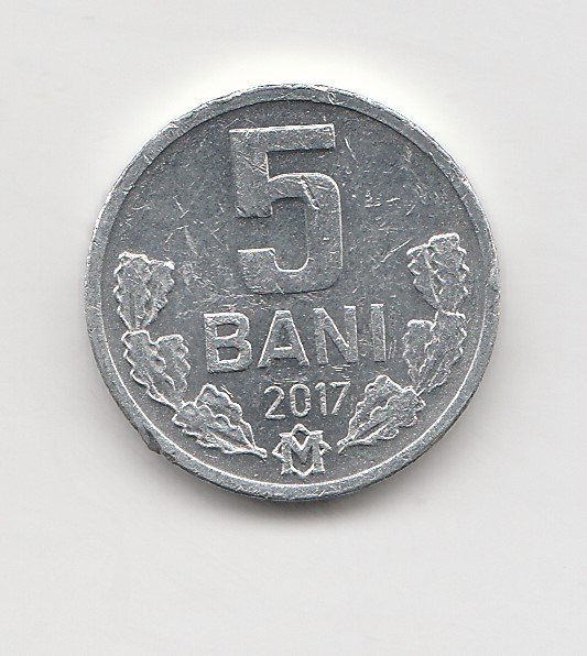  5 Bani Moldavien 2017  (I801)   