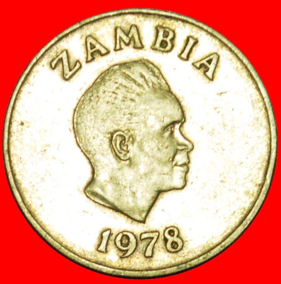  + GROSSBRITANNIEN: SAMBIA ★ 10 NGWEE 1978! OHNE VORBEHALT!   