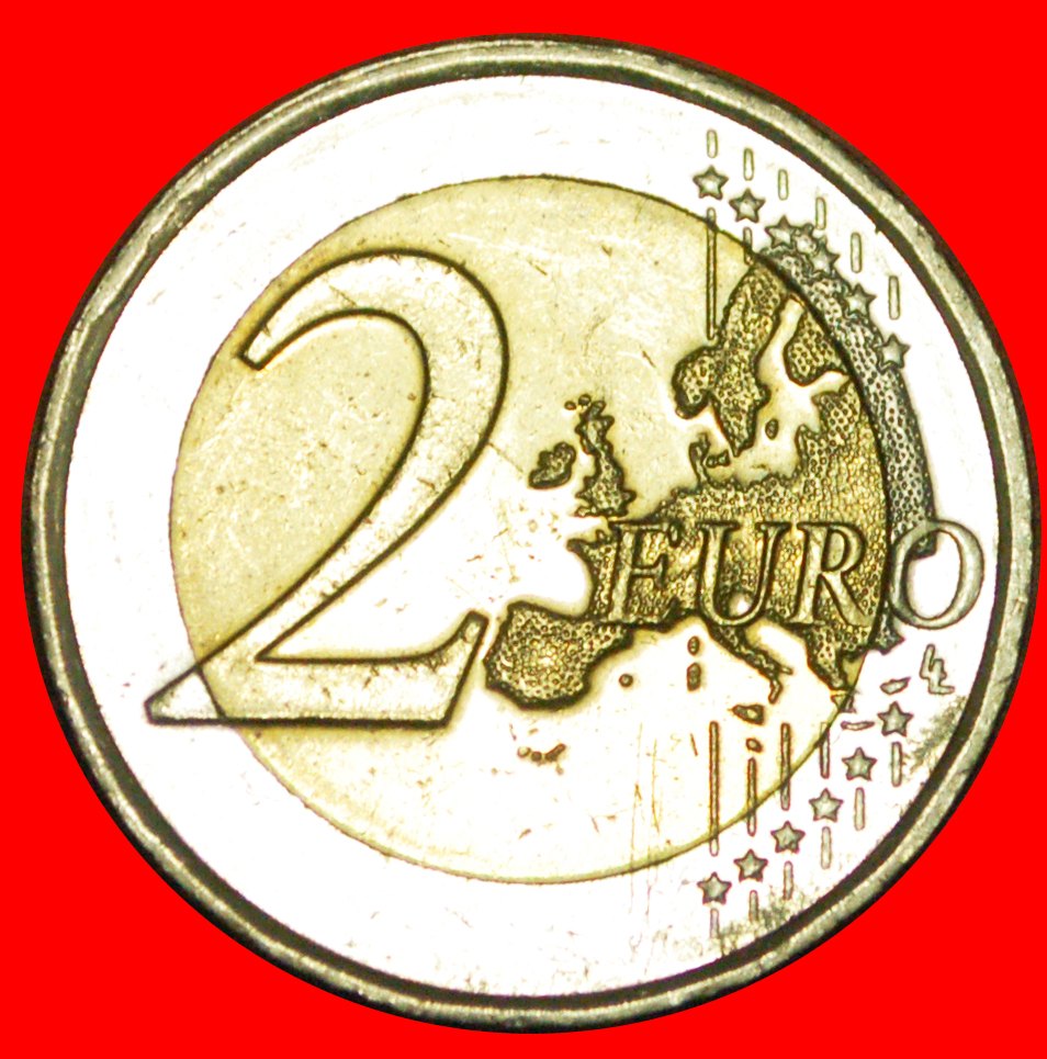  + FRANCE NON-PHALLIC TYPE (2007-2019): LUXEMBOURG ★ 2 EURO 2014 MINT LUSTER! LOW START ★ NO RESERVE!   