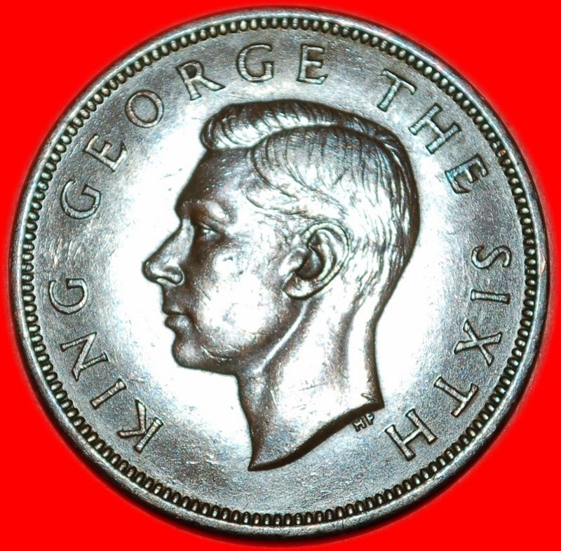  * UNCOMMON IN THIS CONDITION★ NEW ZEALAND★ PENNY 1952! LOW START ★ NO RESERVE! George VI (1937-1952)   