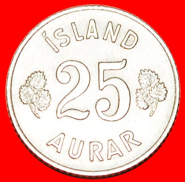  + GROSSBRITANNIEN BIRKE (1946-1967): ISLAND ★ 25 OERE 1951! OHNE VORBEHALT!   