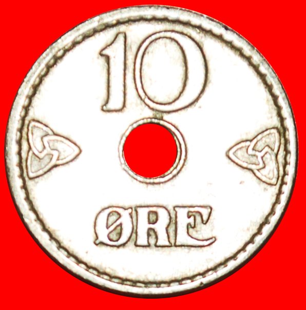  + ROSES (1924-1951): NORWAY ★ 10 ORE 1951 Haakon VII (1905-1957)! LOW START ★ NO RESERVE!   