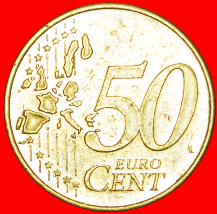  + BRANDENBURGER TOR (2002-2006): DEUTSCHLAND ★ 50 EURO CENTS 2004F NORDISCHES GOLD! OHNE VORBEHALT!   