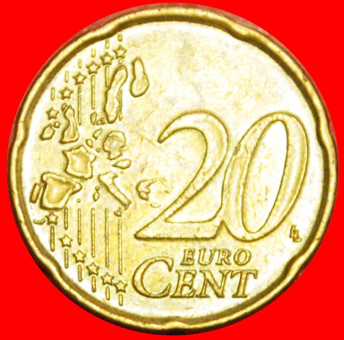  + ALBERT II (1993-2013): BELGIUM★20 EURO CENTS 2003 NORDIC GOLD (1999-2006)! LOW START ★ NO RESERVE!   