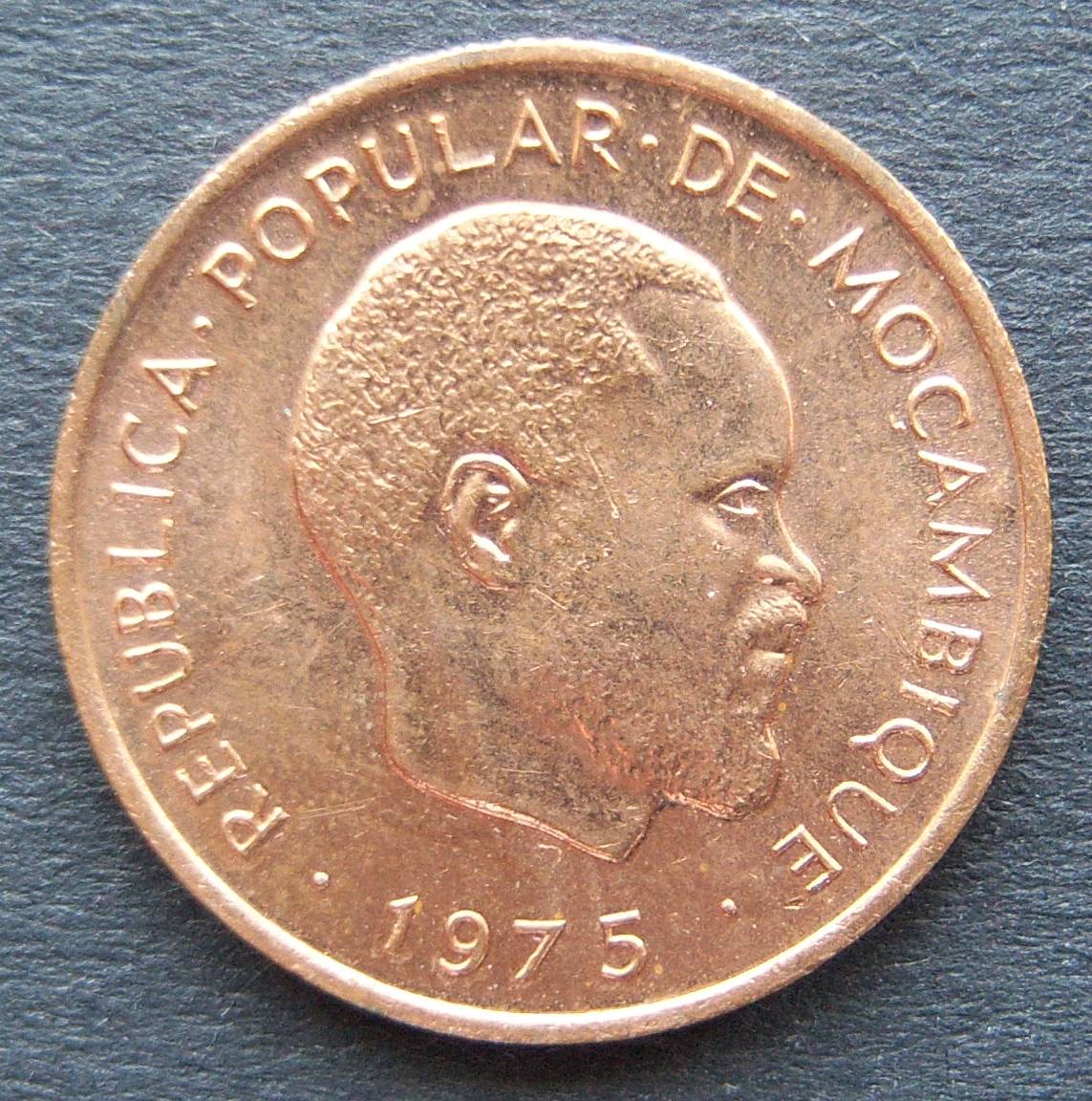  Mosambik Mozambique 5 Centimos 1975 SELTEN   