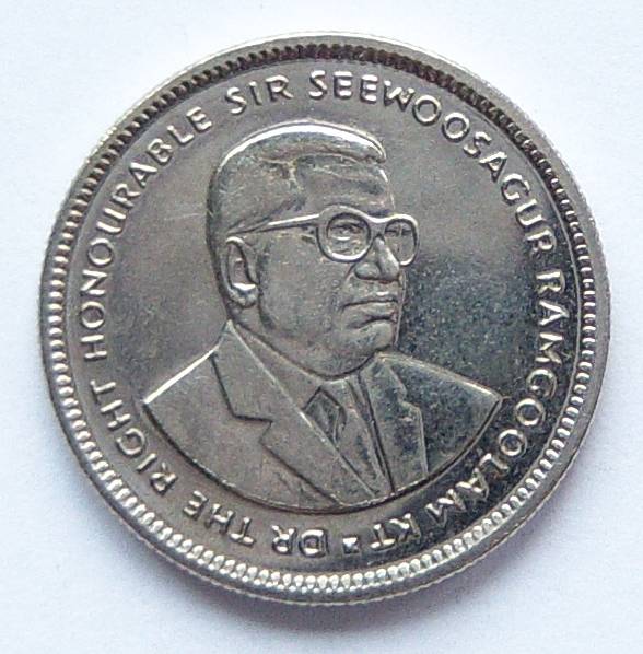  Mauritius 20 Cents 1993   