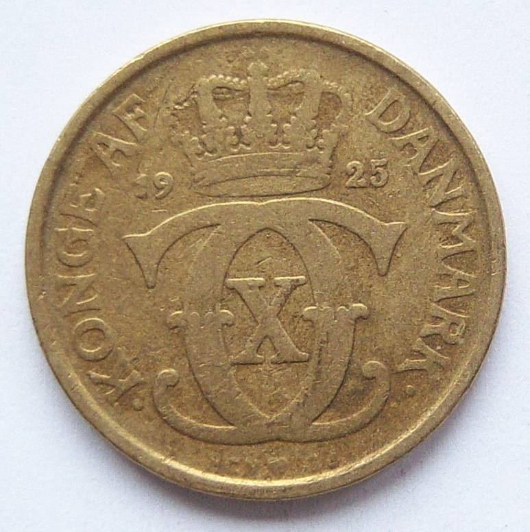  Dänemark 1 Krone 1925   