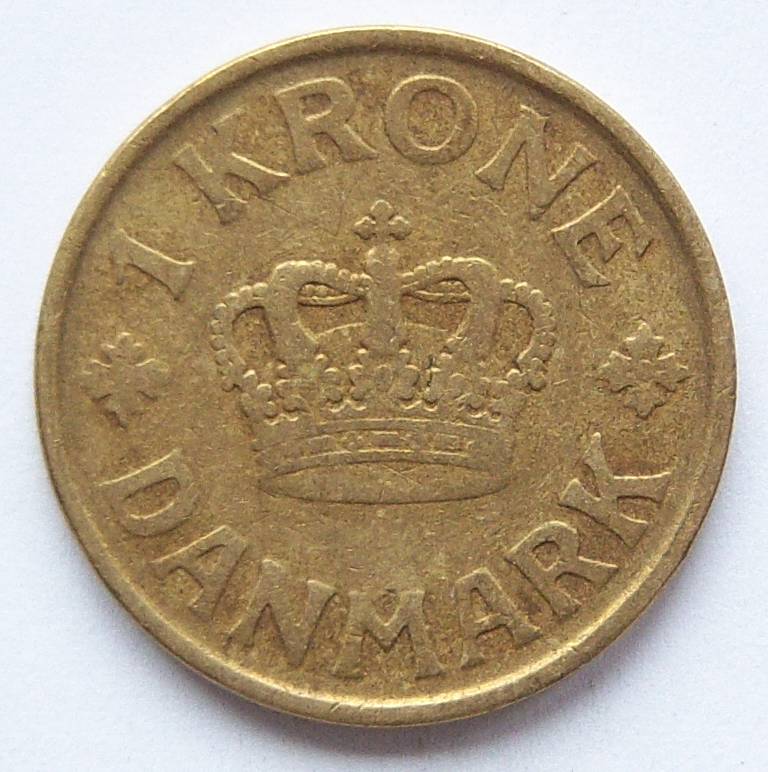  Dänemark 1 Krone 1925   