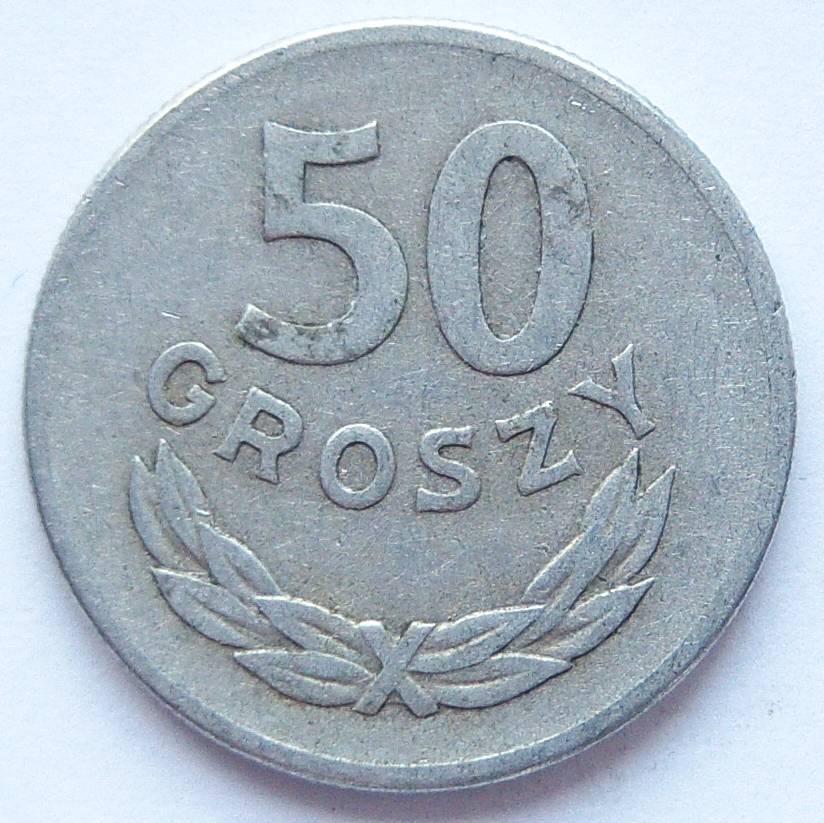  Polen 50 Groszy 1949 Alu   