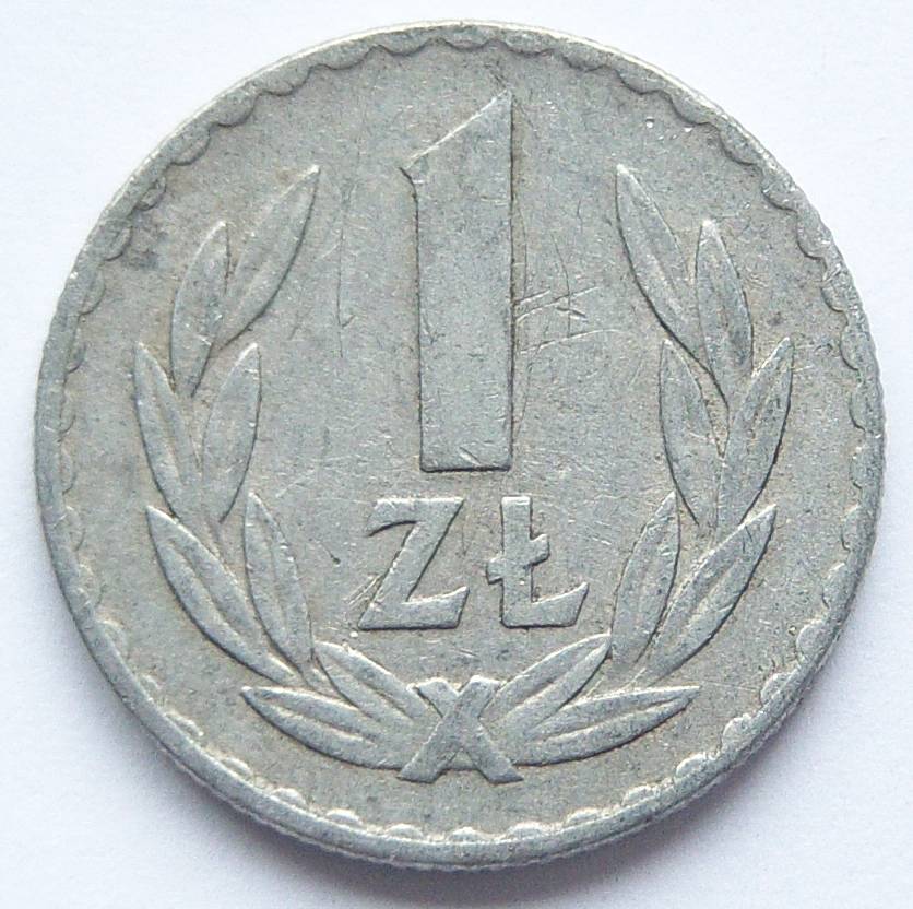  Polen 1 Zloty 1973 Alu   