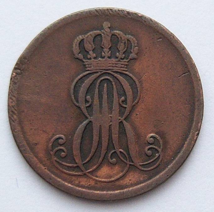  Hannover 1 Pfennig 1851 B   