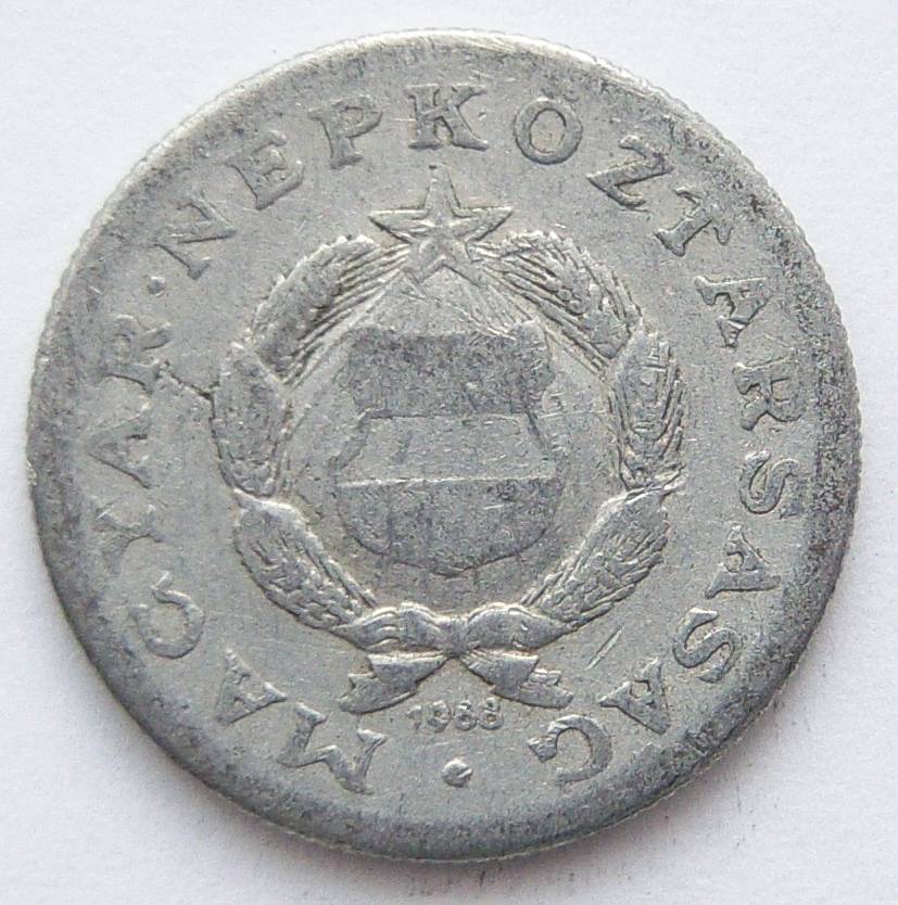  Ungarn 1 Forint 1968   