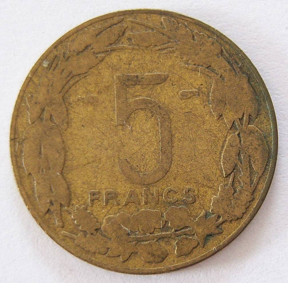  Kamerun 5 Francs 1958   