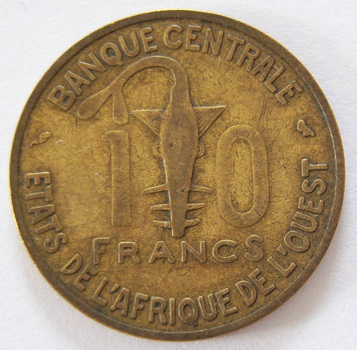  Westafrikanische Staaten 10 Francs 1959   