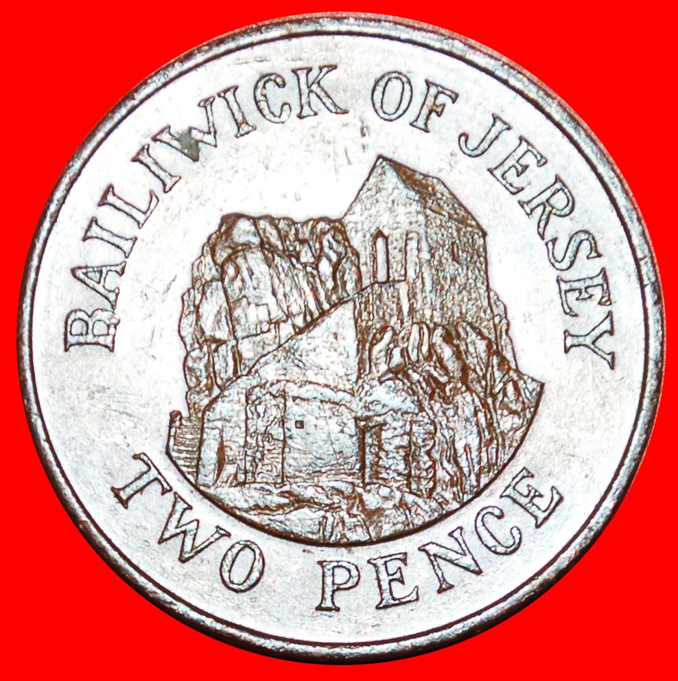  + GREAT BRITAIN (1983-1992): JERSEY ★ 2 PENCE 1984 HERMITAGE! LOW START★ NO RESERVE!   