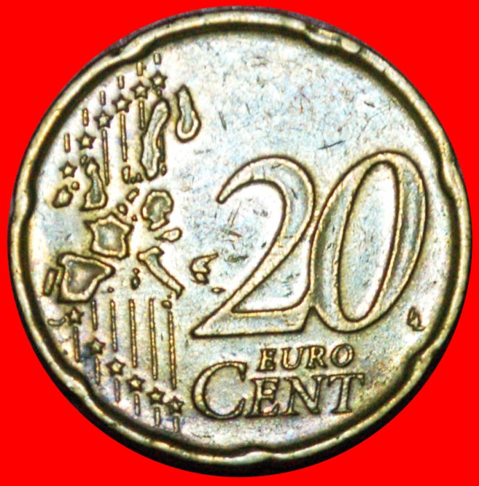  + NORDISCHES GOLD (1999-2006): NIEDERLANDE ★ 20 EURO CENT 2001! OHNE VORBEHALT!   
