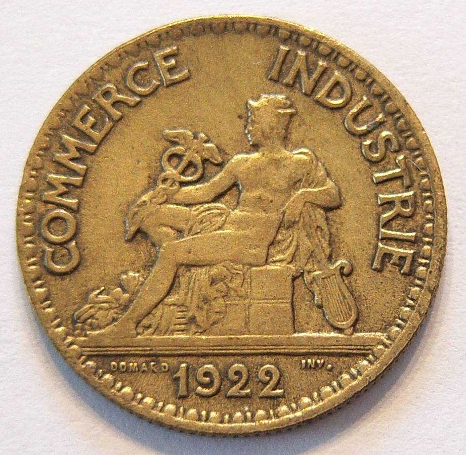  Frankreich 50 Centimes 1922   