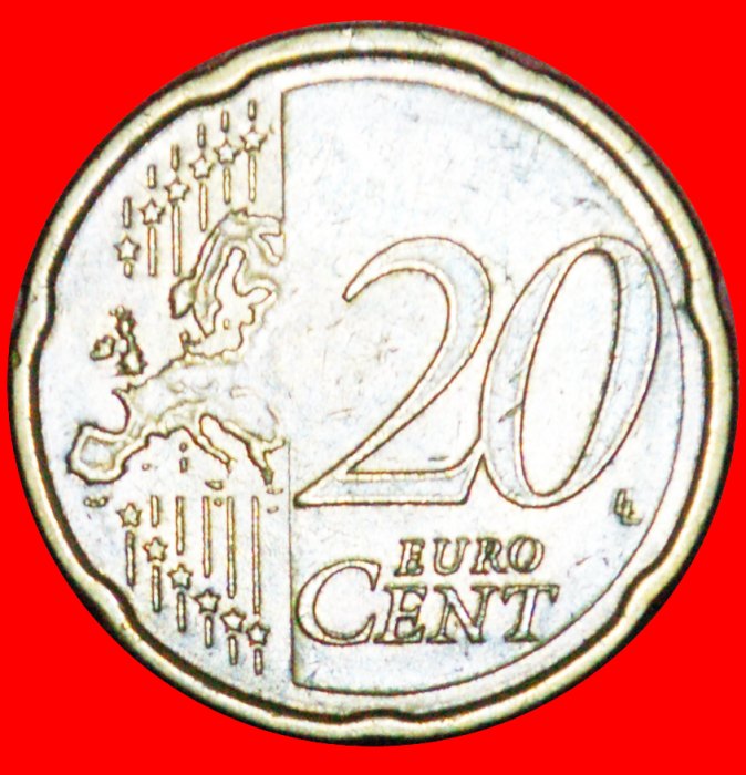  + NORDISCHES GOLD (2008-2020): ÖSTERREICH ★ 20 EURO CENT 2008! OHNE VORBEHALT!   