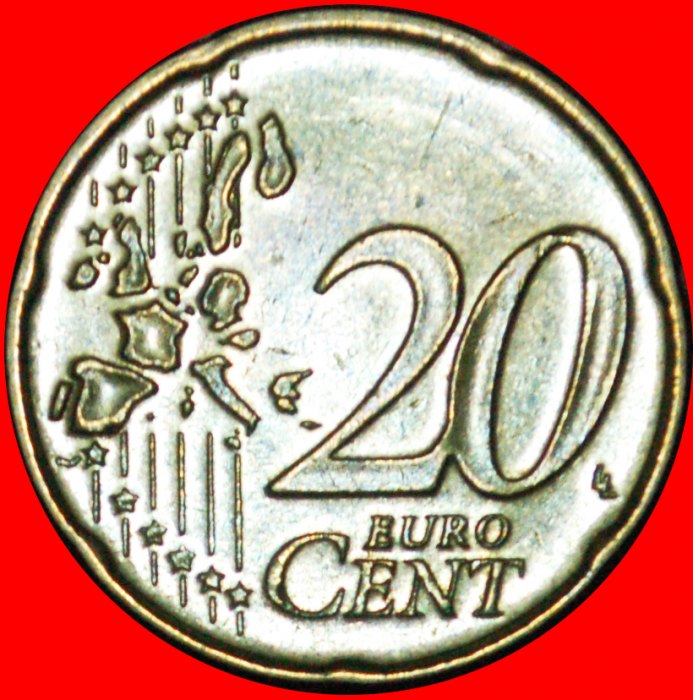  + NORDISCHES GOLD (1999-2006): NIEDERLANDE ★ 20 EURO CENT 2000! OHNE VORBEHALT!   