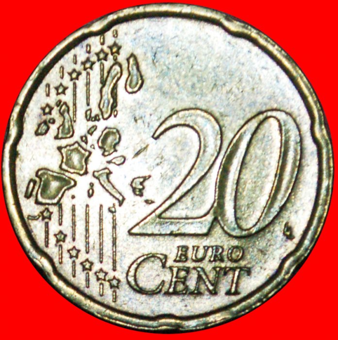  + NORDISCHES GOLD (1999-2006): NIEDERLANDE ★ 20 EURO CENT 2003! OHNE VORBEHALT!   