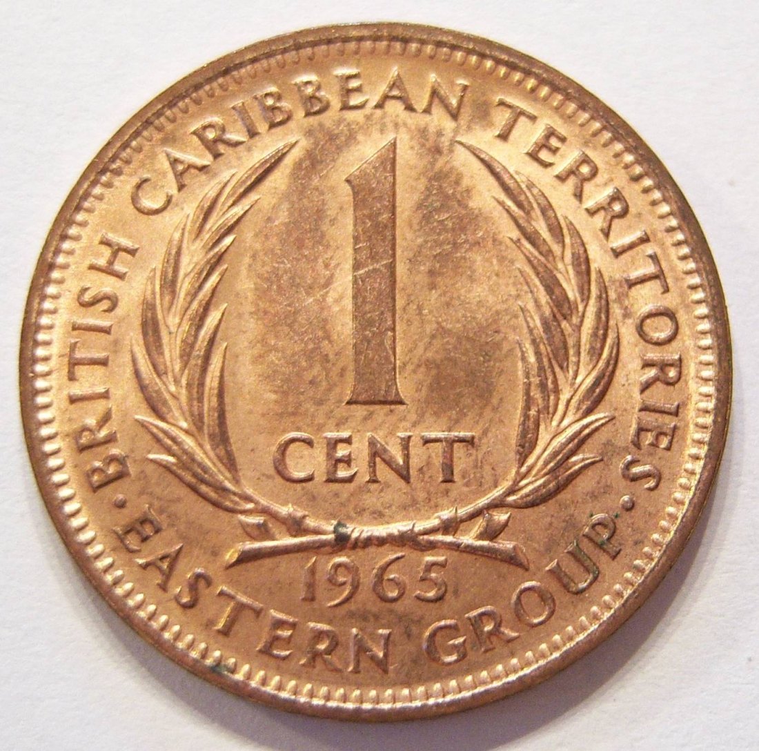  Ostkaribische Staaten 1 Cent 1965   