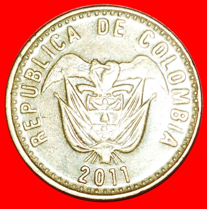  + SHIPS (1992-2012): COLOMBIA ★ 100 PESOS 2011! LOW START ★ NO RESERVE!   