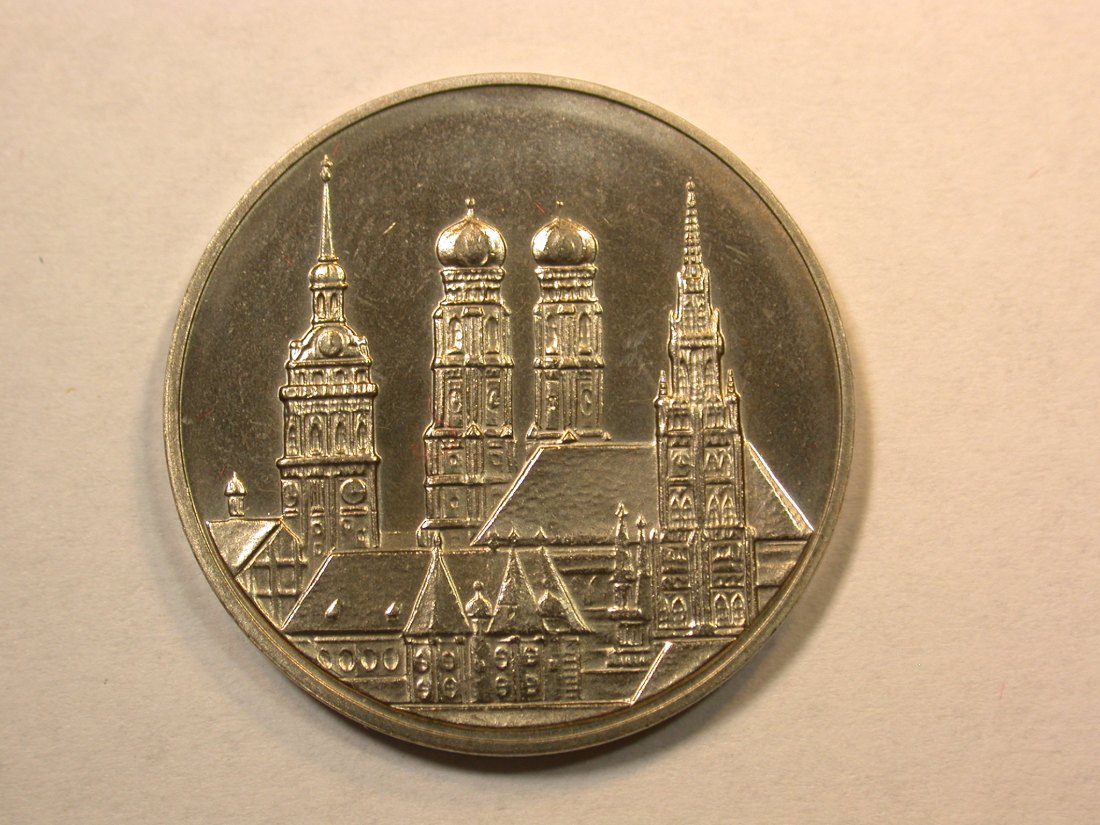 D09  München Medaille 1971 der VDM (Vereinigte Deutsche Metallwerke) in ST-fein in   Originalbilder   