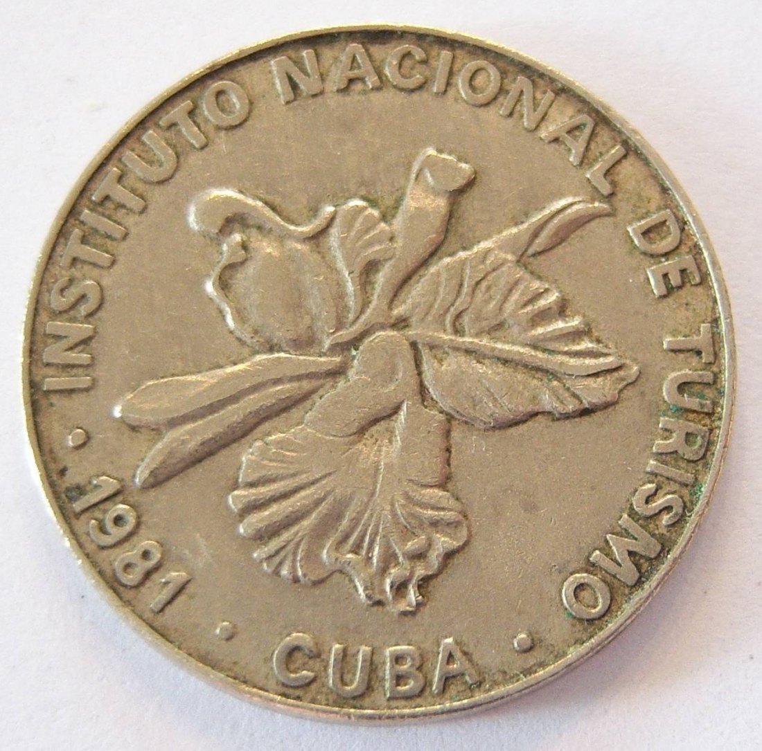  Kuba Intur 25 Centavos 1981   