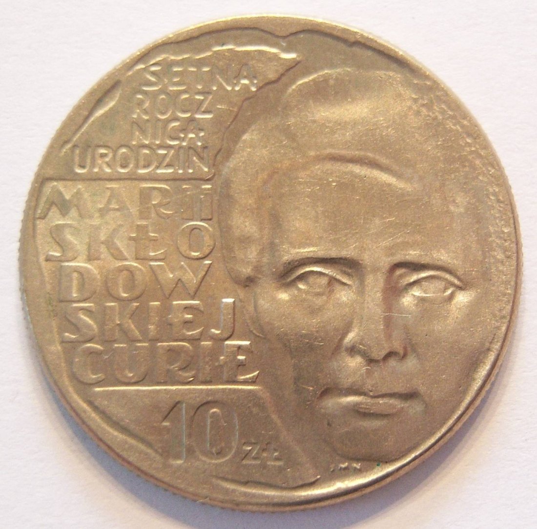  Polen 10 Zlotych 1967   