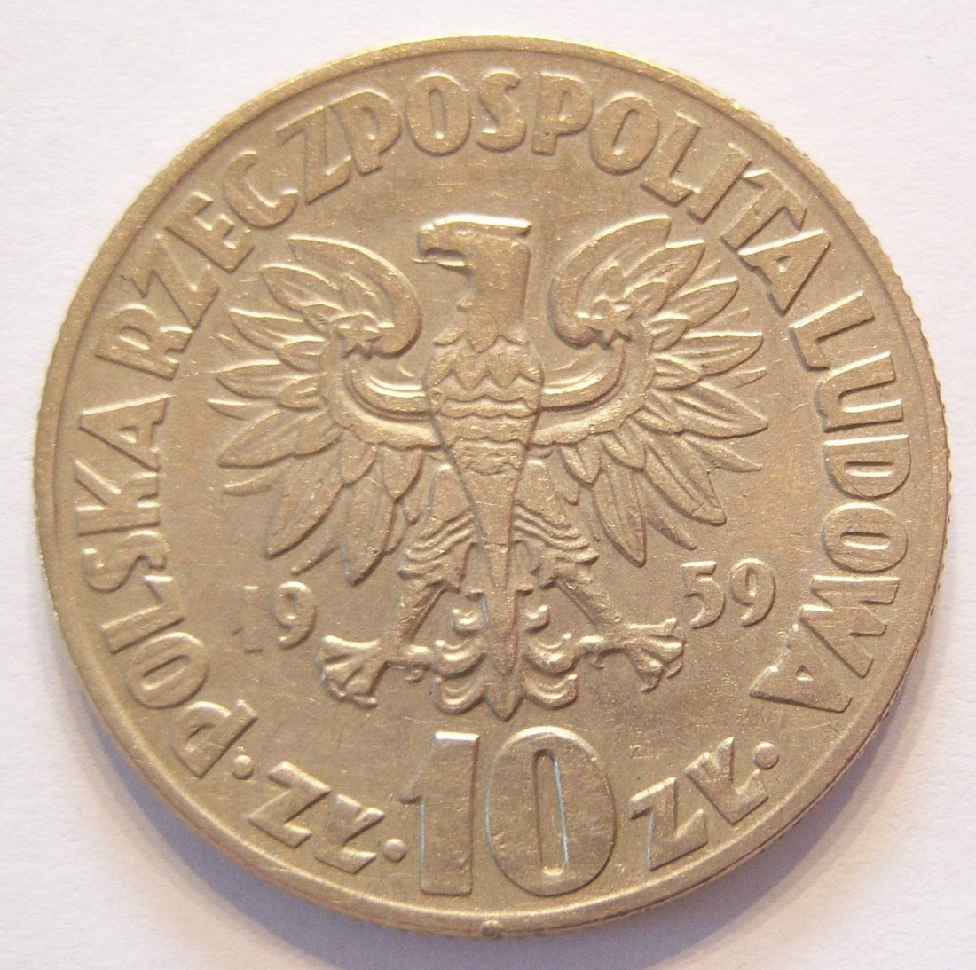  Polen 10 Zlotych 1959   