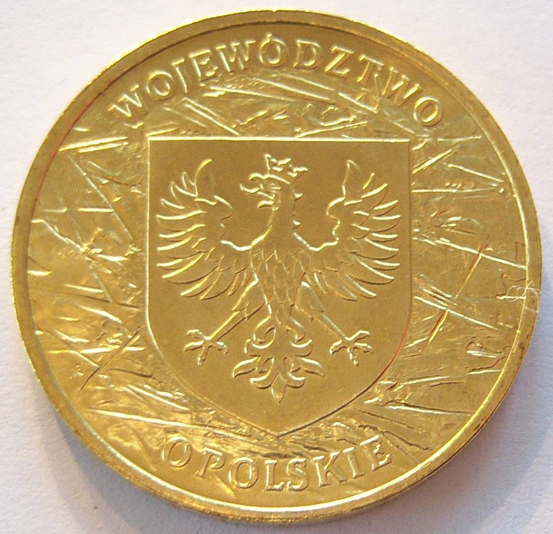 Polen 2 Zloty Zlote 2004 Wojewodztwo Opolskie   
