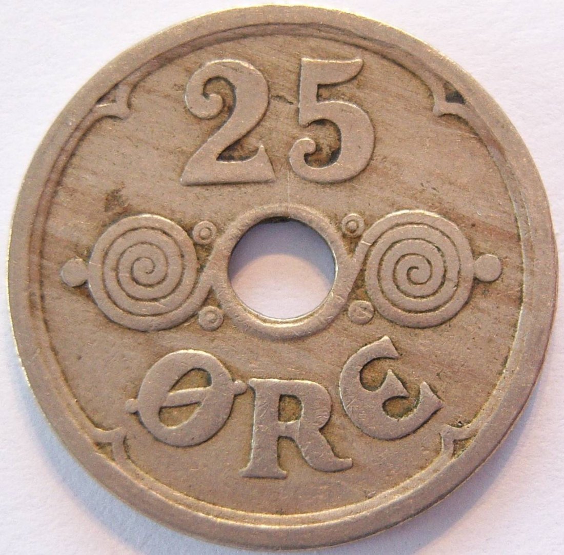  Dänemark 25 Öre 1924   