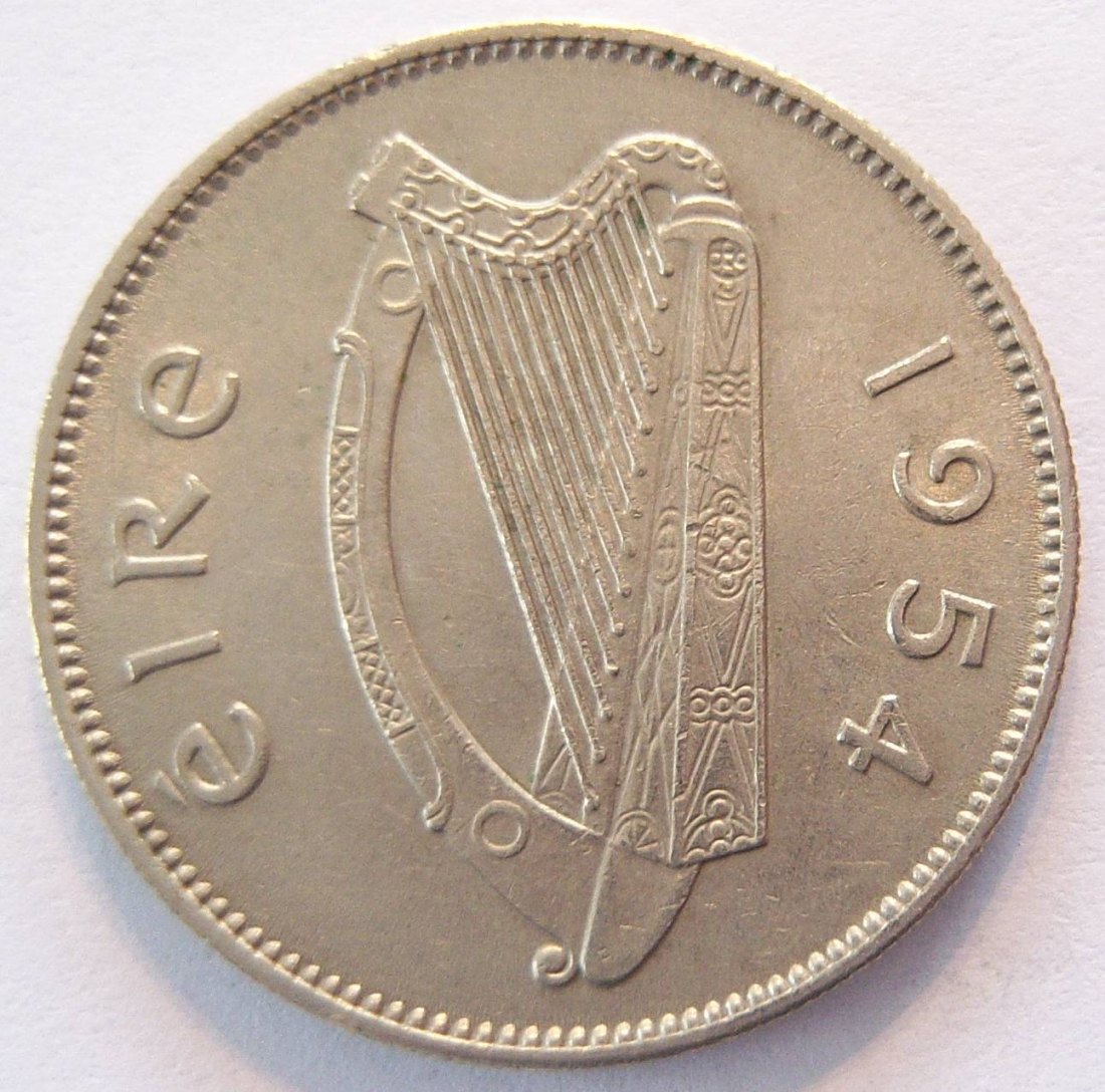  IRLAND IRELAND 1 Shilling 1954   