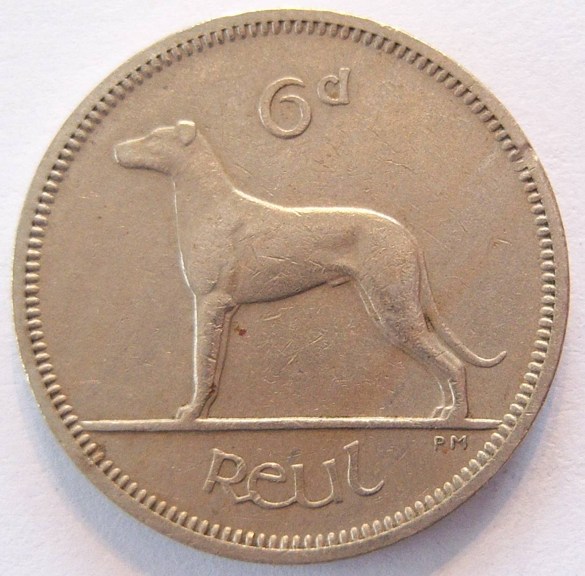  IRLAND IRELAND 6 Pence 1963   
