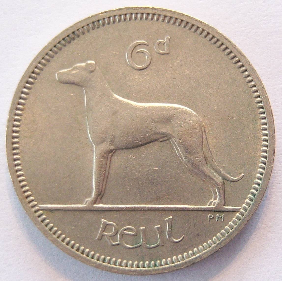  IRLAND IRELAND 6 Pence 1964   